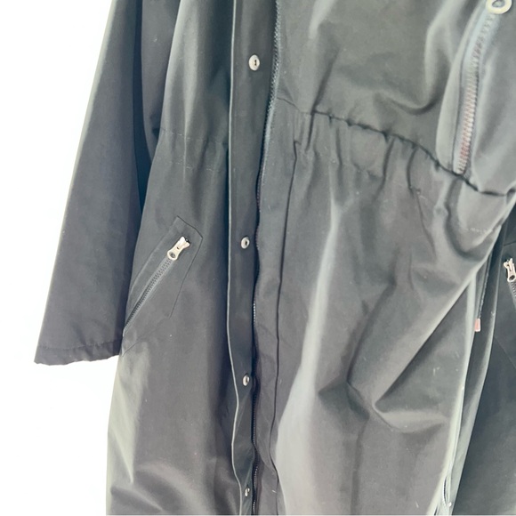 Saraphine Zorah Women’s 3 in 1 Black Maternity Parka w/Removable Fur Trim-4-Sz 4 - Picture 11 of 16